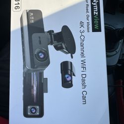 New 3 Cameras 4k Dash Cam