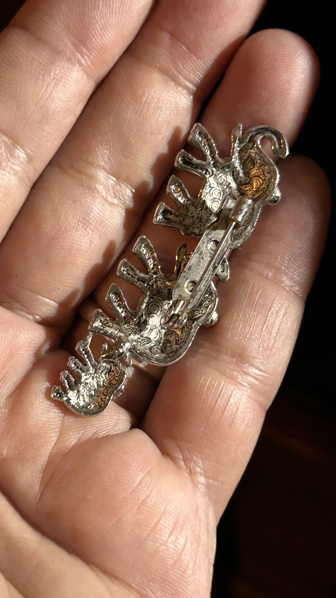 Vintage Silver Brooch