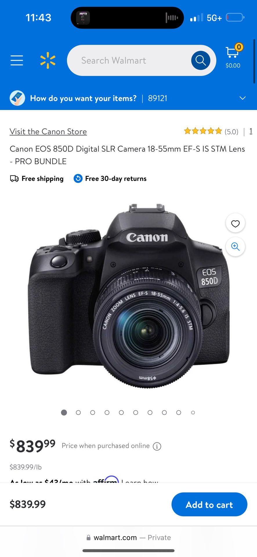 canon 850D