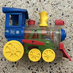Think And Learn Wind Up Train Works 1974