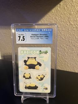 Pokemon Graded Slab. 