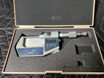 MITUTOYO DIGITAL MICROMETER 0-1" .0005"/0.001MM JAPAN