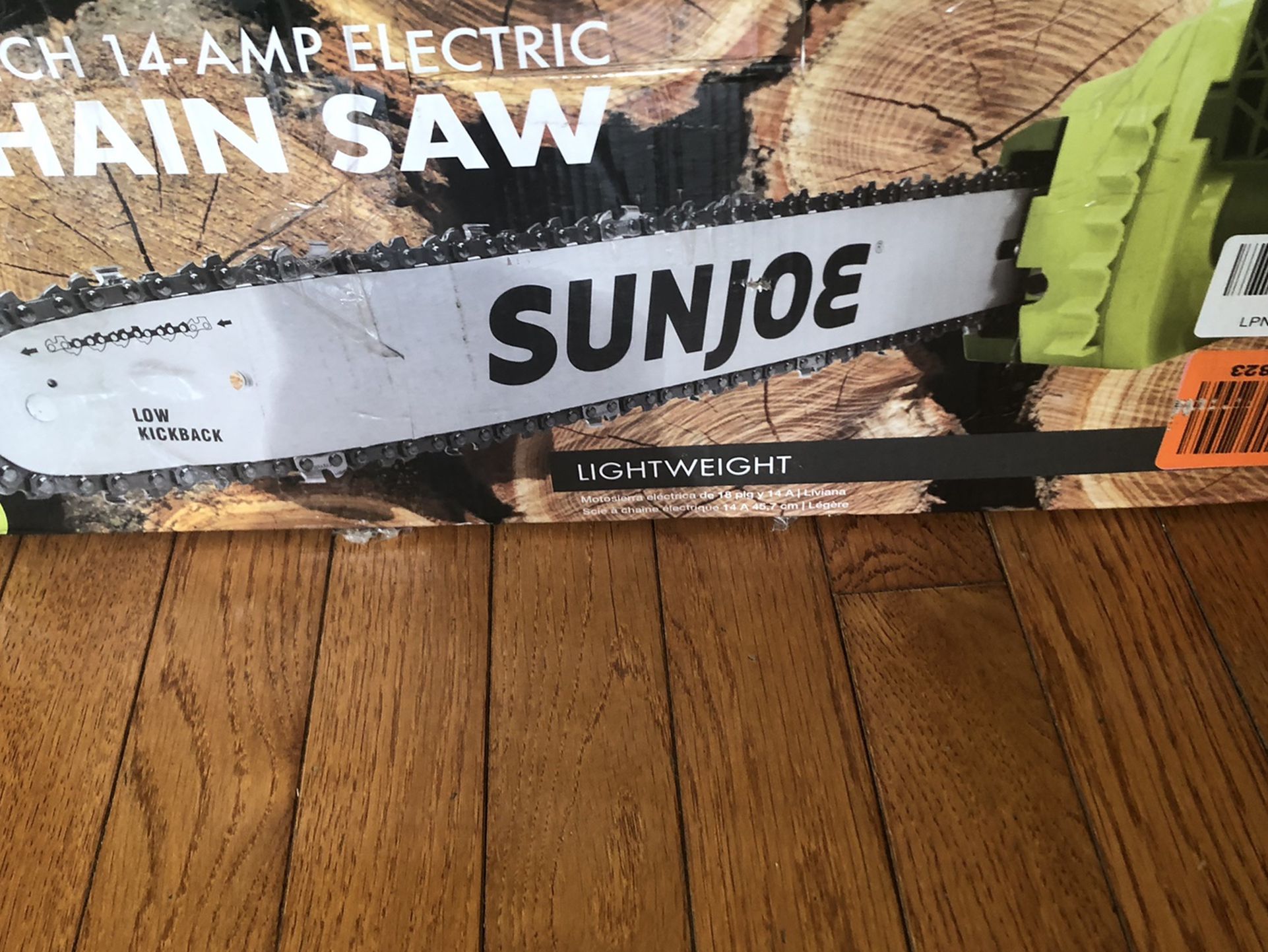 Sun Joe SWJ701E Electric Chain Saw 18 Inch 14 Amp