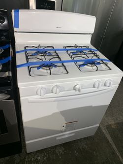 New Amana gas range with 6 months warranty