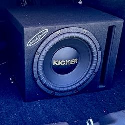 12” Subwoofer W/ Box NO AMP❗️