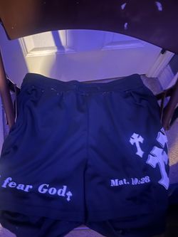 I fear God workout shorts