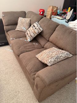 Brown couch