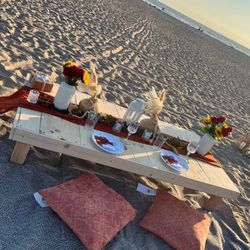 Beach Picnic Set Up
