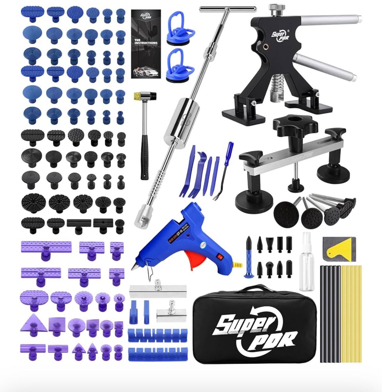 Paintless Dent Removal Kit for Car