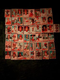 49 Vintage St. Louis Cardinals Baseball Card Lot 1(contact info removed) Topps
