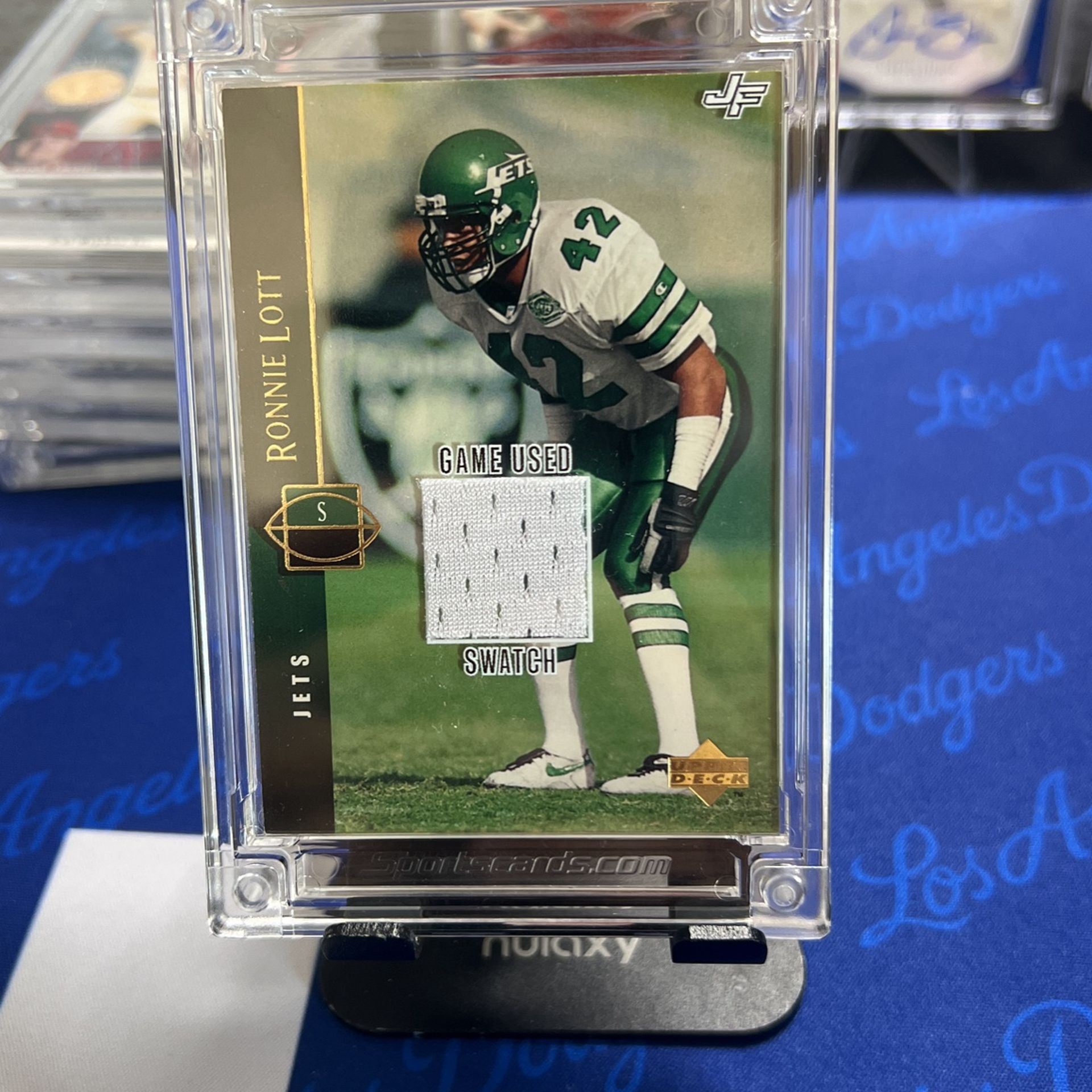 New York Jets Ronnie Lott Game Used Jersey