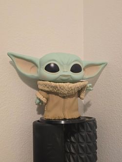 FUNKO POP STAR WARS THE MANDALORIAN THE CHILD #369 BABY YODA 10" SUPER SIZED