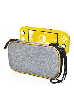 (B4) Carry Case for Nintendo Switch Lite - LOGROTATE Portable Hard Shell Travel Carrying Bag, Switch Lite Waterproof Case Cover with storage