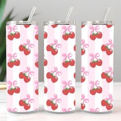 20oz Strawberry Tumblers 🍓