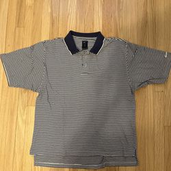 Vintage Nike Golf Polo Shirt 90s Y2K Single Stitch Tiger Woods Size Large