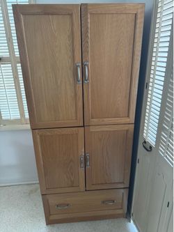 Beautiful Wood Armoire