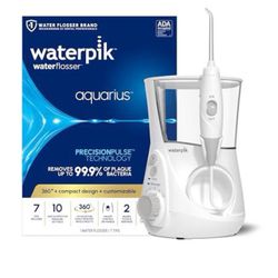 Waterpik Aquarius Water Flosser For Teeth Cleaning, Gums, Braces, Dental Care,