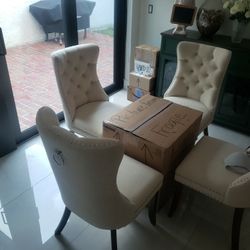Luxe Dining Chair Set