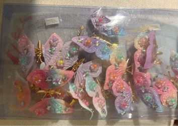Beautiful Butterfly Clips