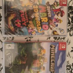 Super Mario 3D World With Bowser's Fury And Minecraft With Mario Mashup