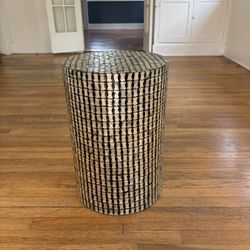 End Table - Modern Cylinder - $25