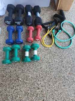 Dumbells- set of 12