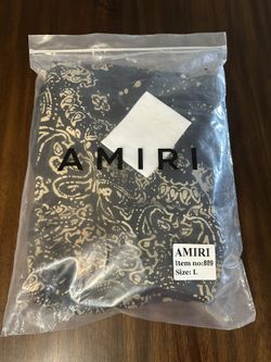 Amiri Bandana Splattered Hoodie