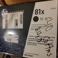 High Volume Print Cartridge hp Laser Jet 81x CF281X Black