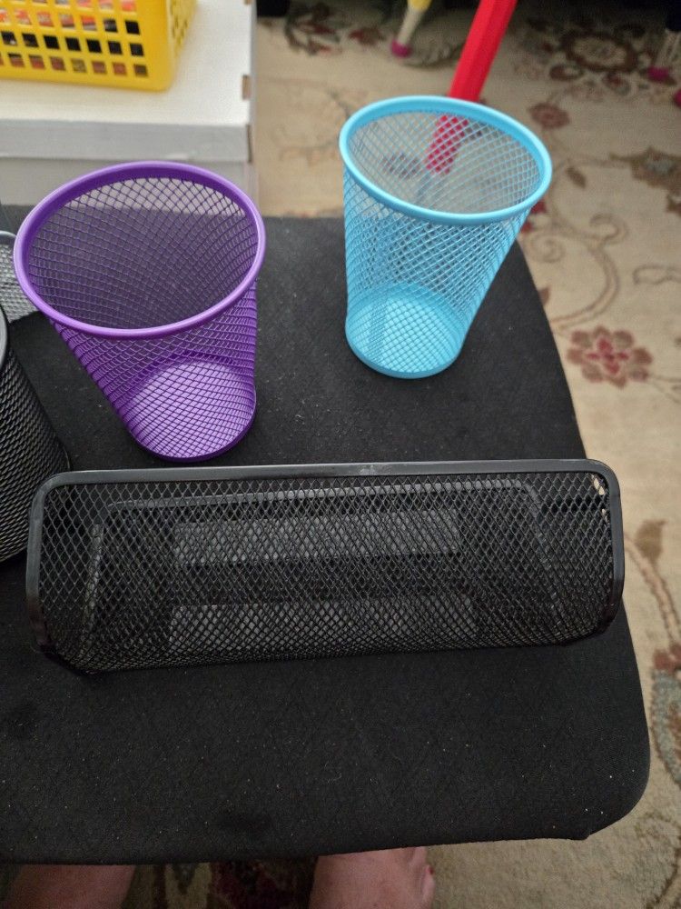 Metal Wire Mesh Desk Organizers