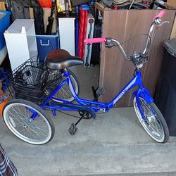 3 Speed Foldable Trike