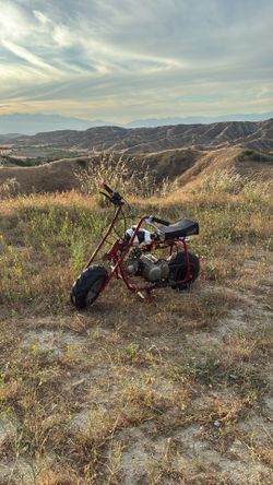 125 rfz dirtbike engine in mini wheelie machine