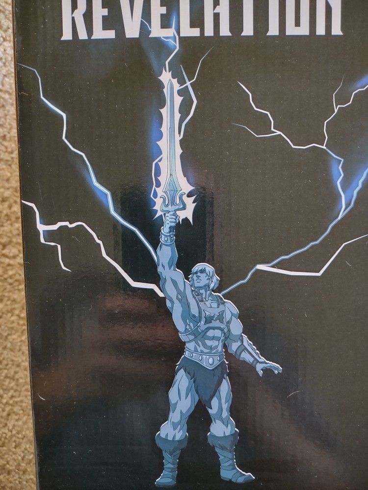 He-Man Revelation Power Sword Plasma Ball!