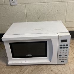 Old Office Microwave / Inside Is Clean