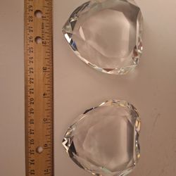 Beautiful Crystal Hearts!!