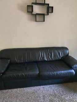 Leather sofa 2piece set