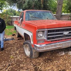 Vintage 1977 Chevy Truck 