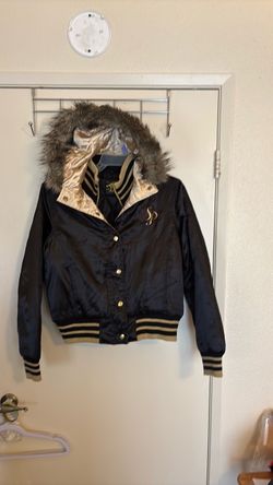 Bomber Jacket with Fur Hood