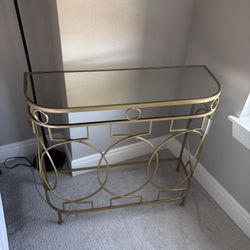 Gold Wall Table 