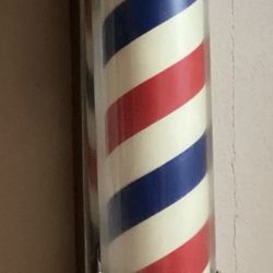 Victorian Style Barberpole And Rotating Stripes