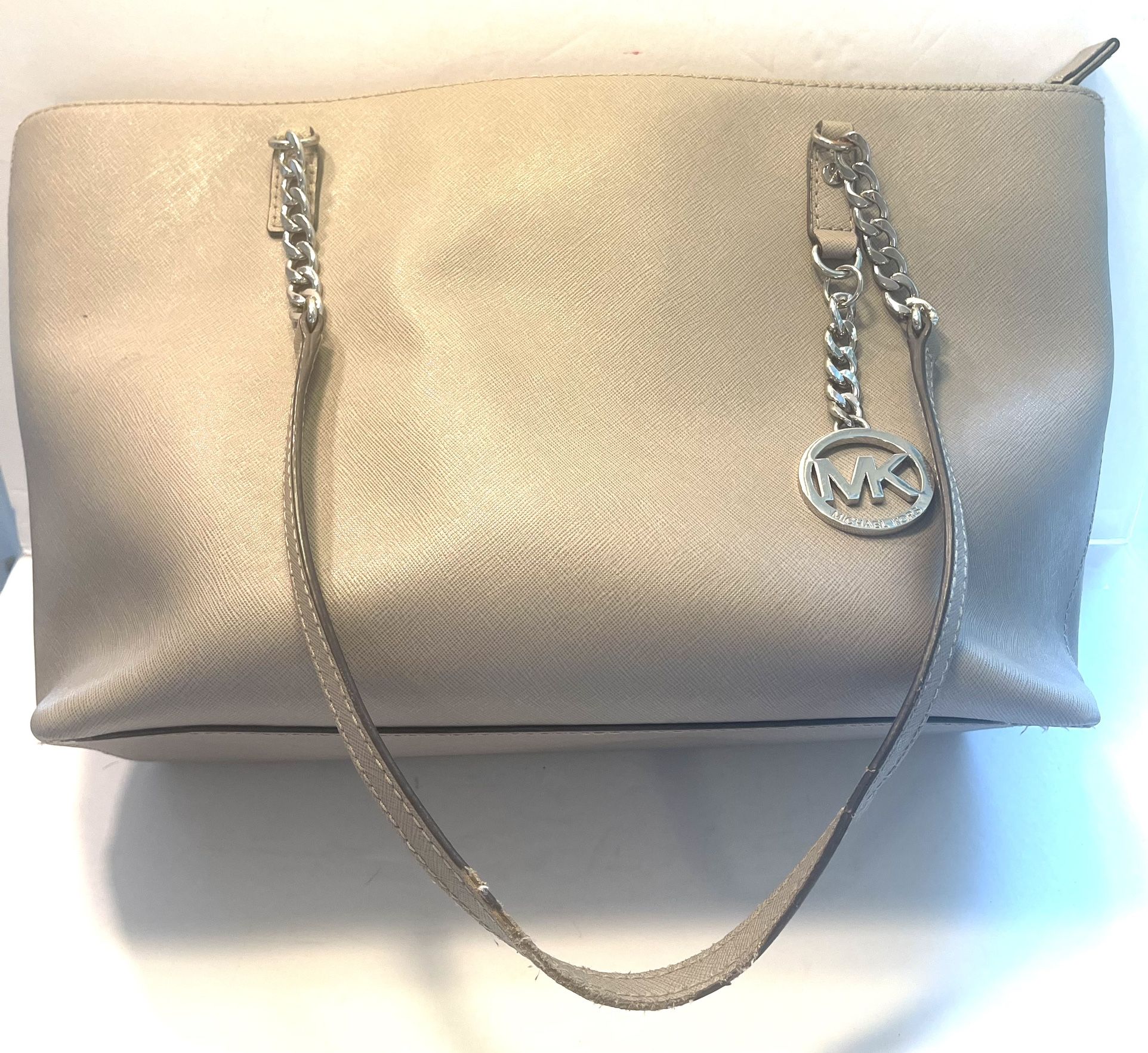 Michael Kors Taupe/Mushroom Tote 