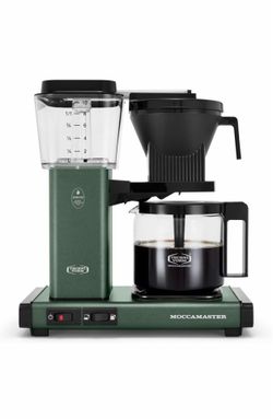 Technivorm Moccamaster 53923 KBGV Select 10-Cup Coffee Maker, Juniper, 40 ounce, 10-Cup, 1.25L