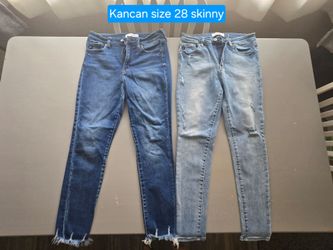 Kancan size 28 skinny jeans