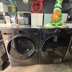 LG washer and dryer
