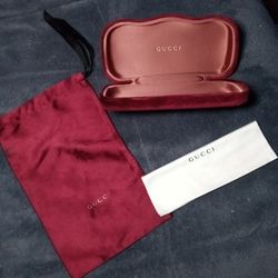 Red Gucci Glasses Case