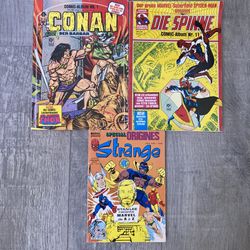 Marvel Comics In German & French