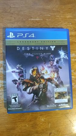 Ps4 Destiny The Taken King game