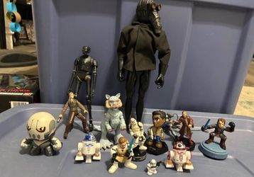 Star Wars figures