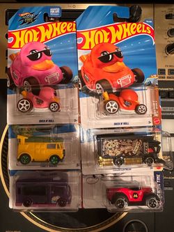 Hot Wheels Die-Cast Cars Lot of 6