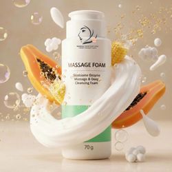 Papaya Enzyme Cleansing Foam – Brightening, Anti-Acne, Anti-Wrinkle, Pore Care