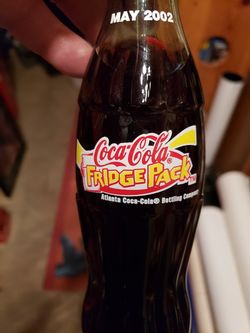 Coca-Cola Fridge Pack Employees bottle
